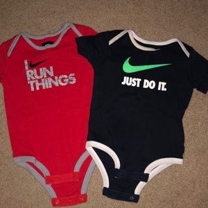 Nike Onesies 9-12 months